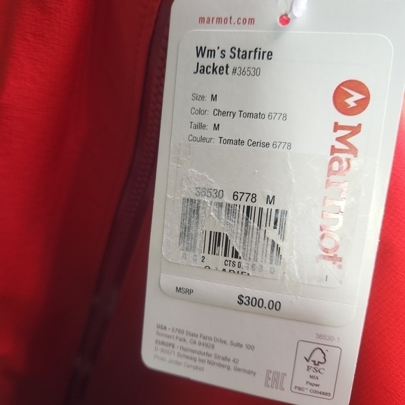 New Marmot Starfire Jacket - Women's Size M - Picture 15 of 15